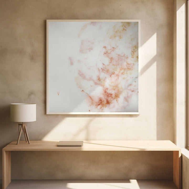 Organic Marble Flow - Square Stretched Canvas, Poster or Fine Art Print - I Heart Wall Art - Poster Print, Canvas Print or Framed Art Print