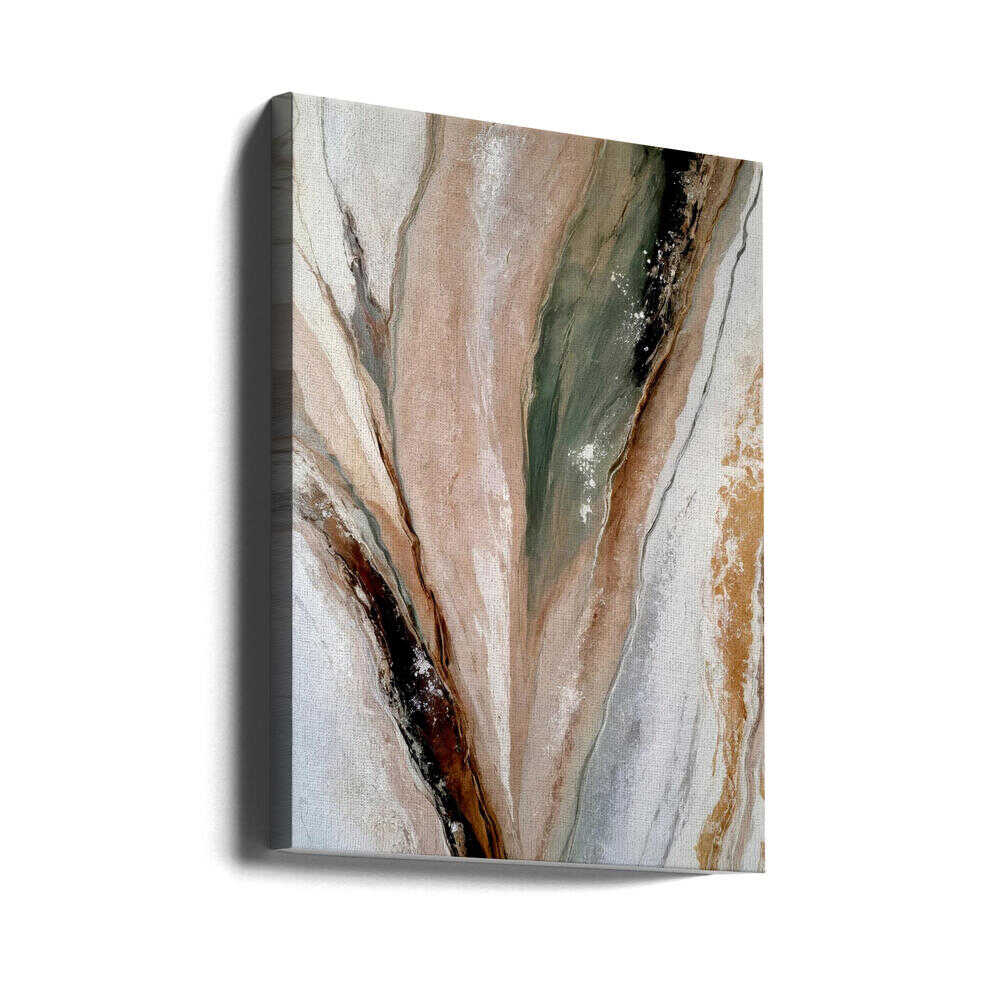 Organic Mineral Flow - Stretched Canvas, Poster or Fine Art Print - I Heart Wall Art - Poster Print, Canvas Print or Framed Art Print