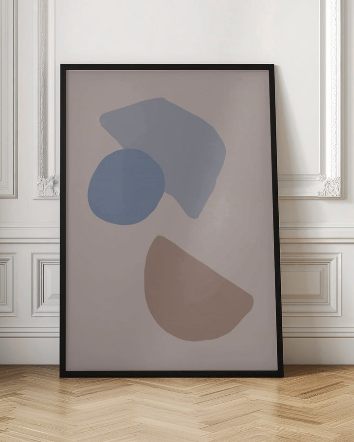 Organic Shapes 03 - Stretched Canvas, Poster or Fine Art Print I Heart Wall Art