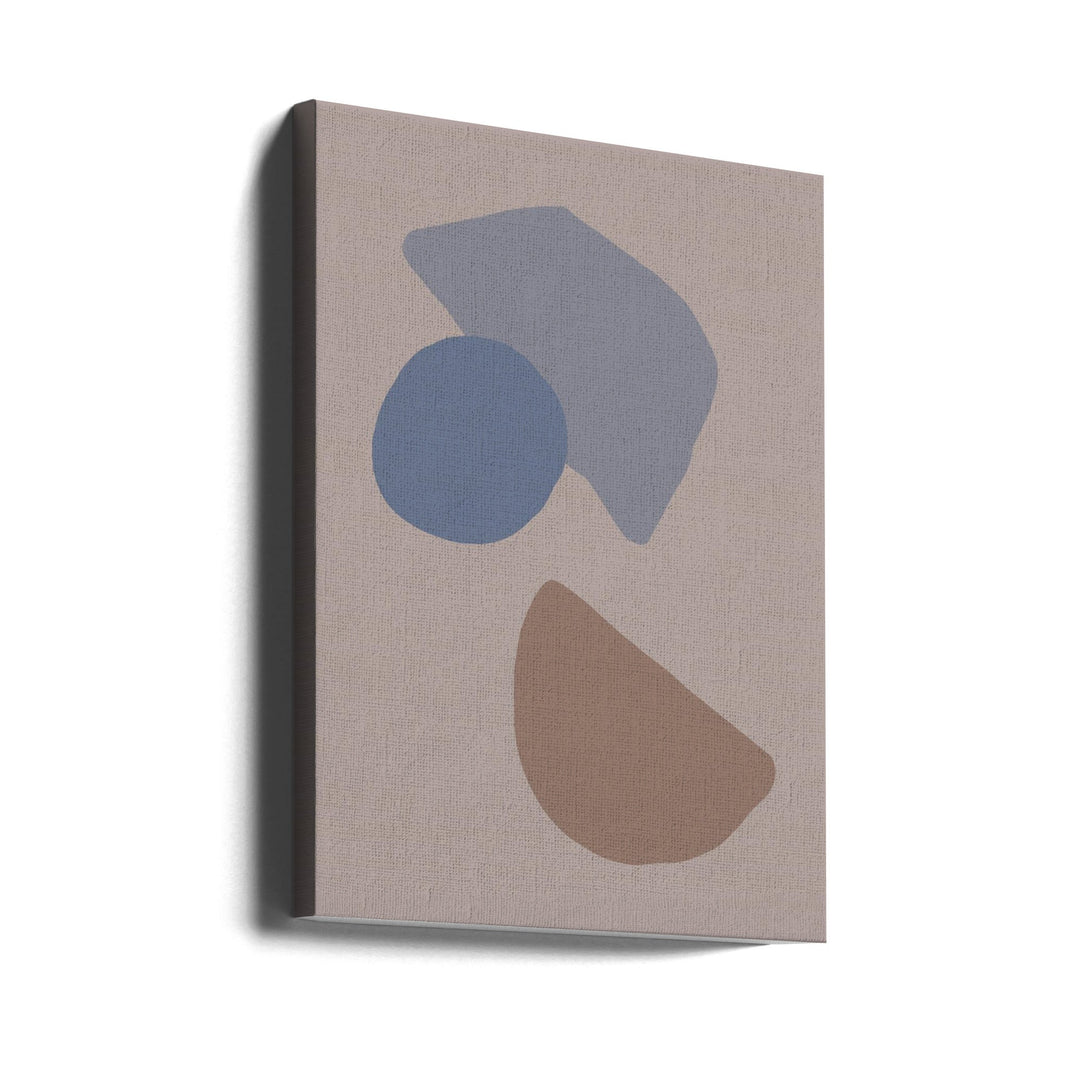 Organic Shapes 03 - Stretched Canvas, Poster or Fine Art Print I Heart Wall Art