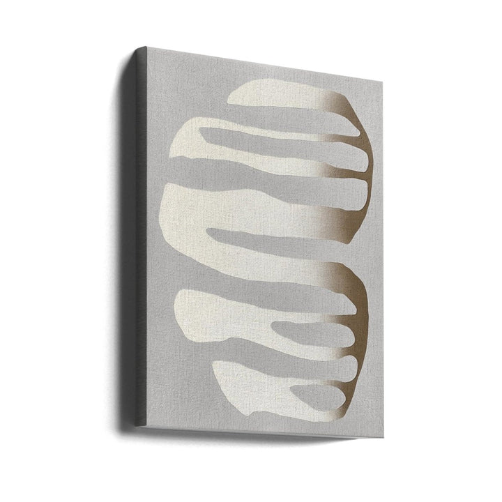 Organic Shapes and Neutral Tones - Stretched Canvas, Poster or Fine Art Print - I Heart Wall Art - Poster Print, Canvas Print or Framed Art Print