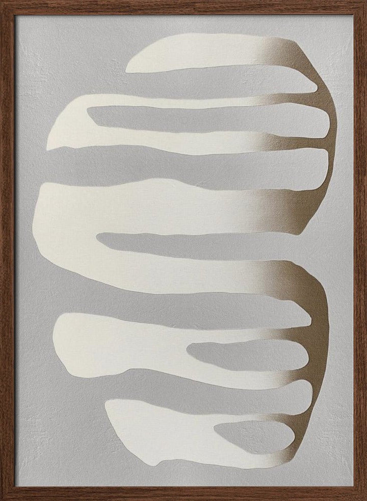 Organic Shapes and Neutral Tones - Stretched Canvas, Poster or Fine Art Print - I Heart Wall Art - Poster Print, Canvas Print or Framed Art Print