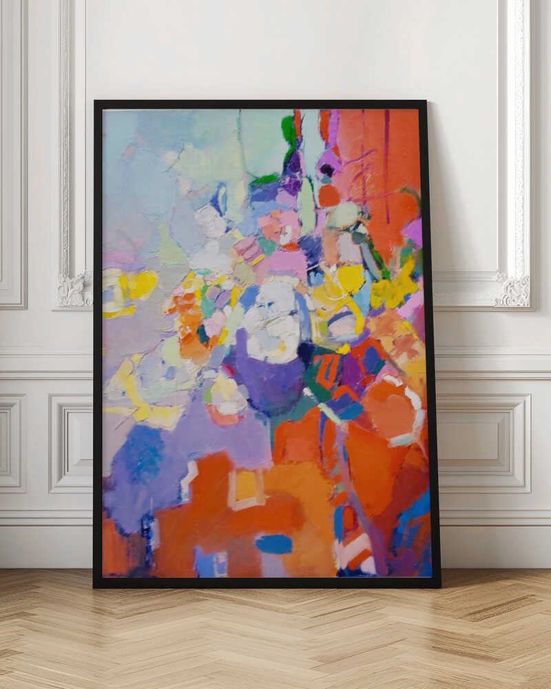 Original Rug - Stretched Canvas, Poster or Fine Art Print - I Heart Wall Art - Poster Print, Canvas Print or Framed Art Print
