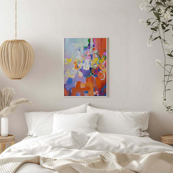 Original Rug - Stretched Canvas, Poster or Fine Art Print - I Heart Wall Art - Poster Print, Canvas Print or Framed Art Print