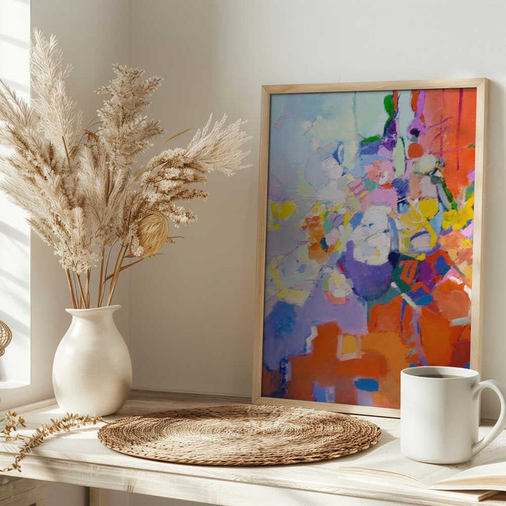 Original Rug - Stretched Canvas, Poster or Fine Art Print - I Heart Wall Art - Poster Print, Canvas Print or Framed Art Print