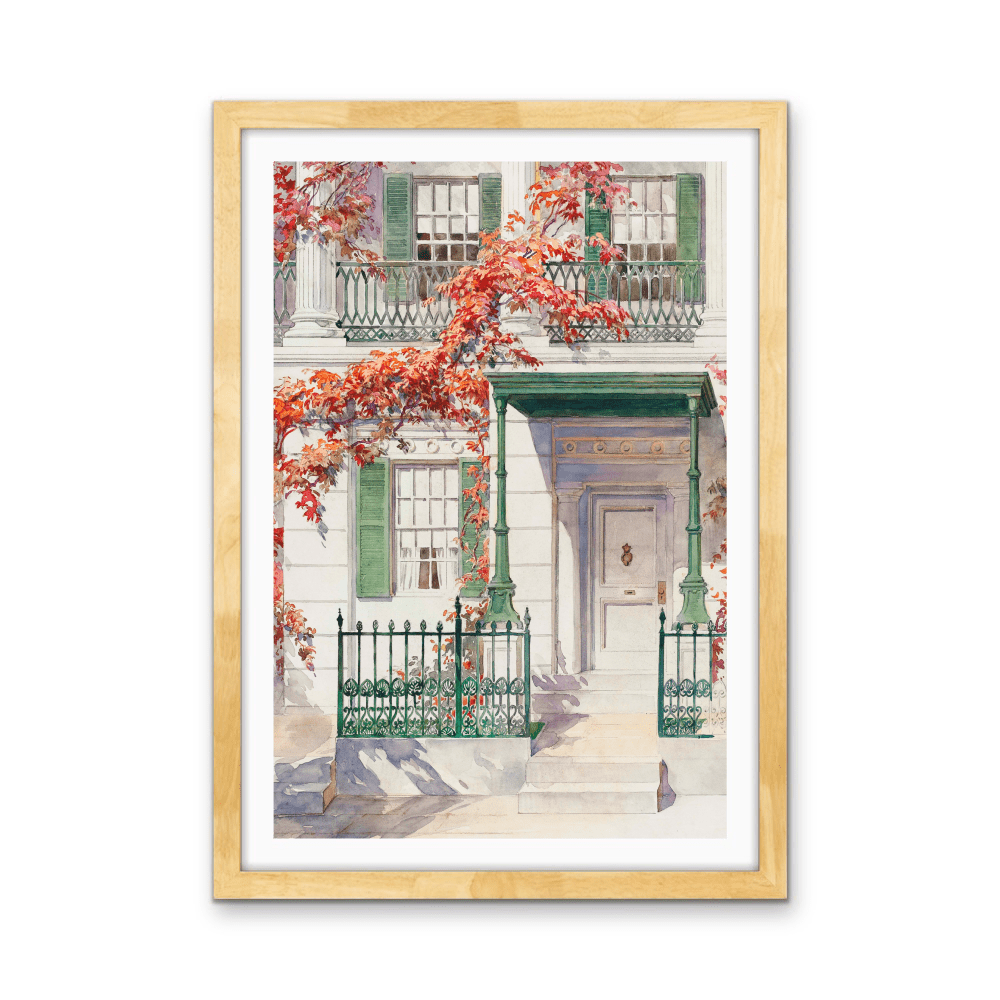 Ornamental Iron (1936) by Gilbert Sackerman - Stretched Canvas or Fine Art Print - I Heart Wall Art - Poster Print, Canvas Print or Framed Art Print