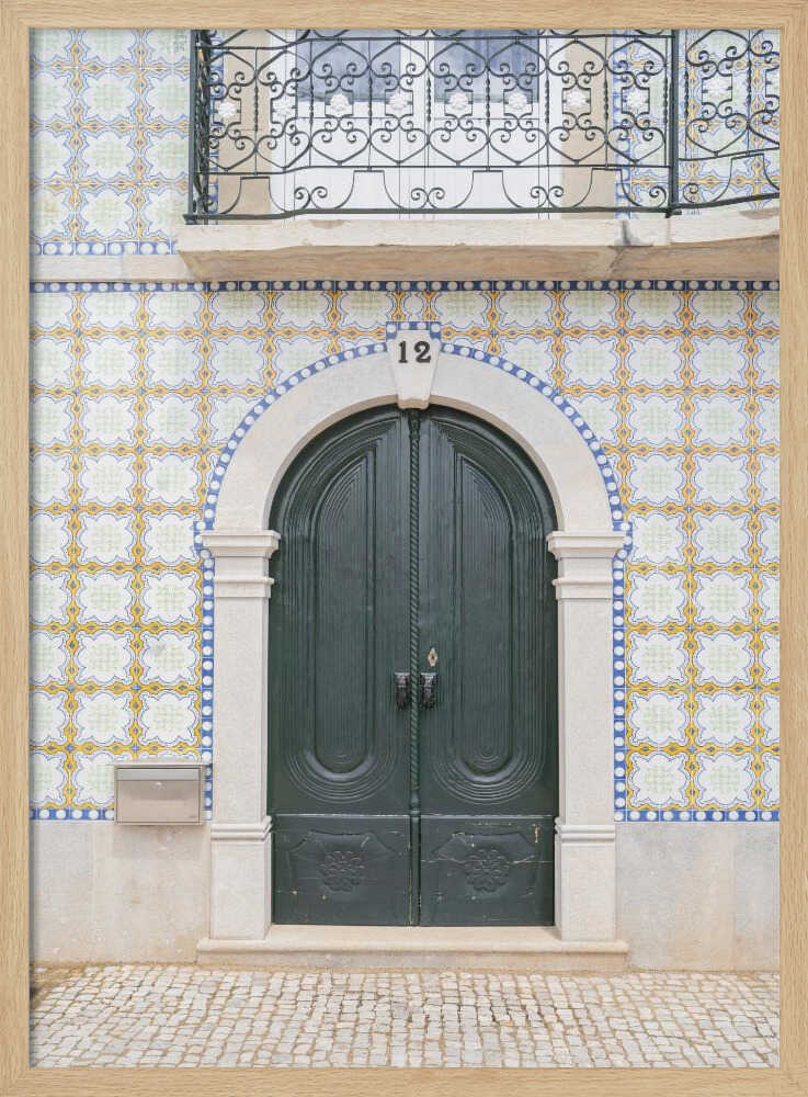 Ornate Doorway - Stretched Canvas, Poster or Fine Art Print - I Heart Wall Art - Poster Print, Canvas Print or Framed Art Print