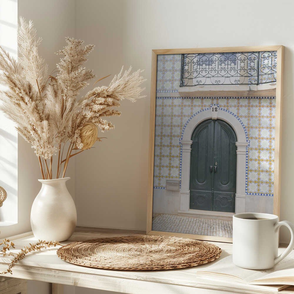 Ornate Doorway - Stretched Canvas, Poster or Fine Art Print - I Heart Wall Art - Poster Print, Canvas Print or Framed Art Print