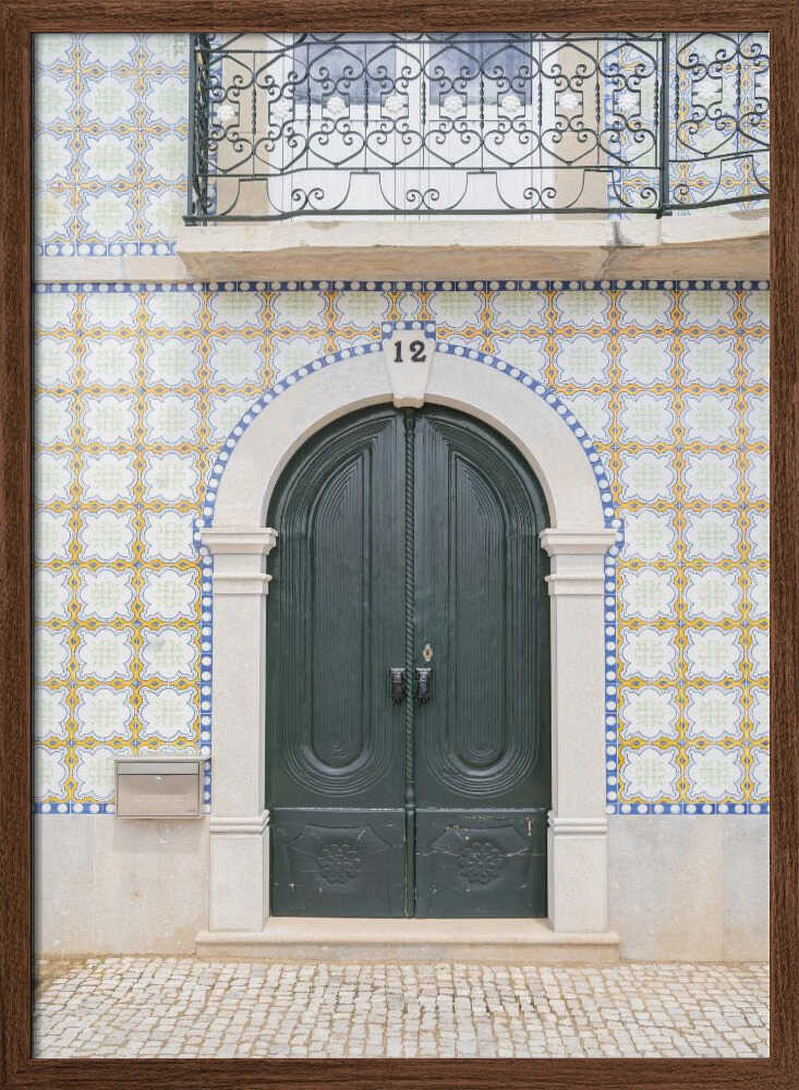 Ornate Doorway - Stretched Canvas, Poster or Fine Art Print - I Heart Wall Art - Poster Print, Canvas Print or Framed Art Print