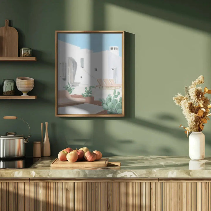 Ostuni - Stretched Canvas, Poster or Fine Art Print I Heart Wall Art