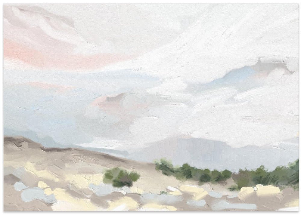 Over the Dunes, Hermanus, South Africa - Stretched Canvas, Poster or Fine Art Print - I Heart Wall Art - Poster Print, Canvas Print or Framed Art Print