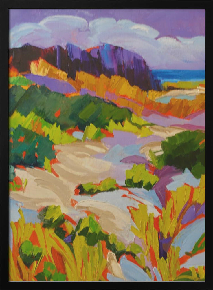 Over the Dunes - Stretched Canvas, Poster or Fine Art Print I Heart Wall Art