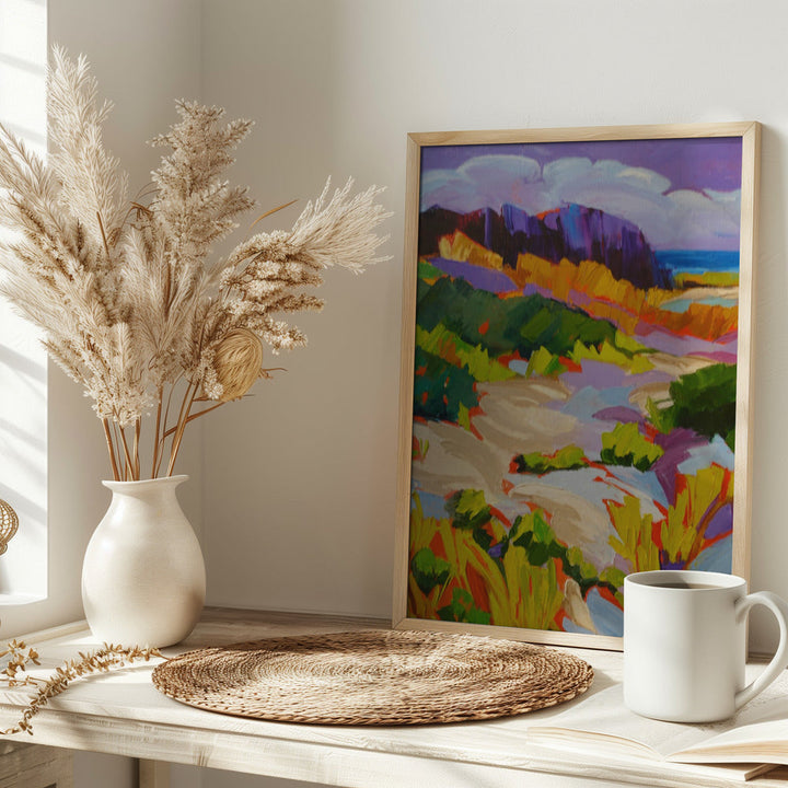 Over the Dunes - Stretched Canvas, Poster or Fine Art Print I Heart Wall Art