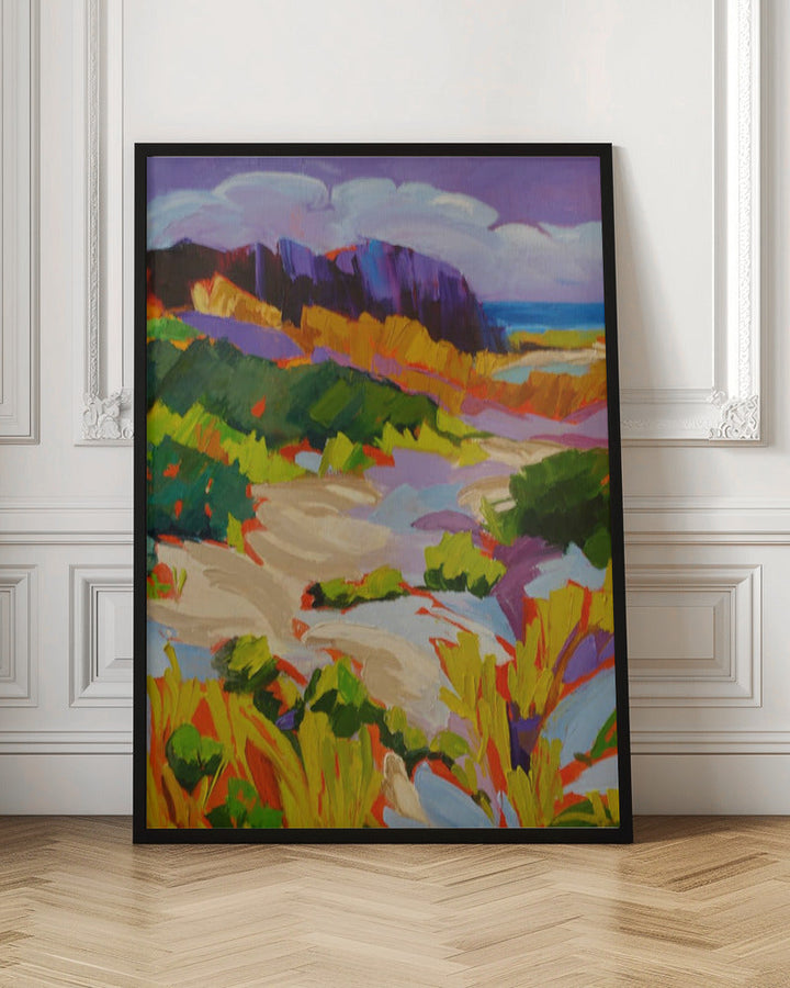 Over the Dunes - Stretched Canvas, Poster or Fine Art Print I Heart Wall Art