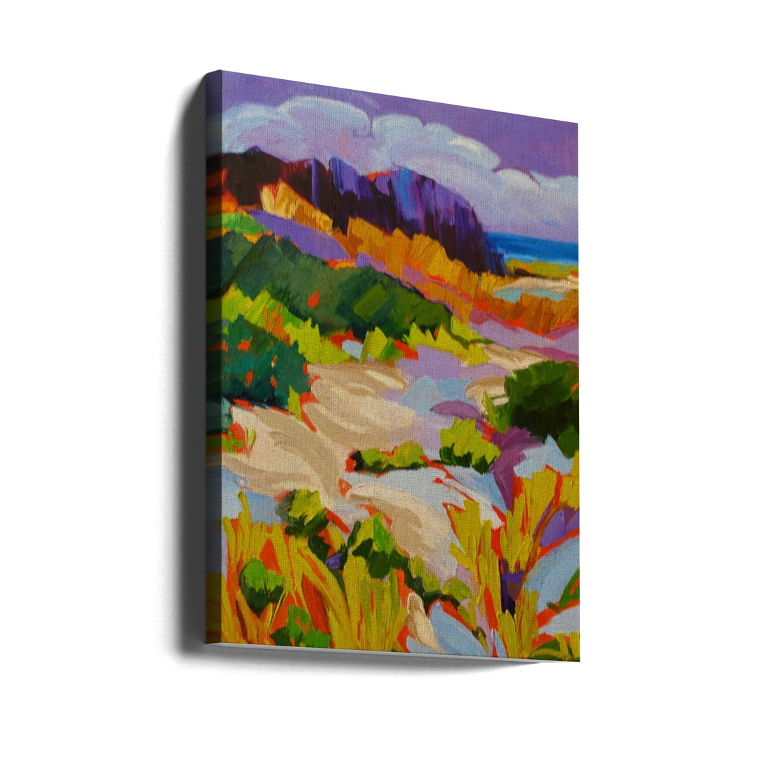 Over the Dunes - Stretched Canvas, Poster or Fine Art Print I Heart Wall Art