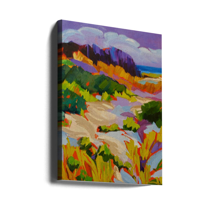 Over the Dunes - Stretched Canvas, Poster or Fine Art Print I Heart Wall Art