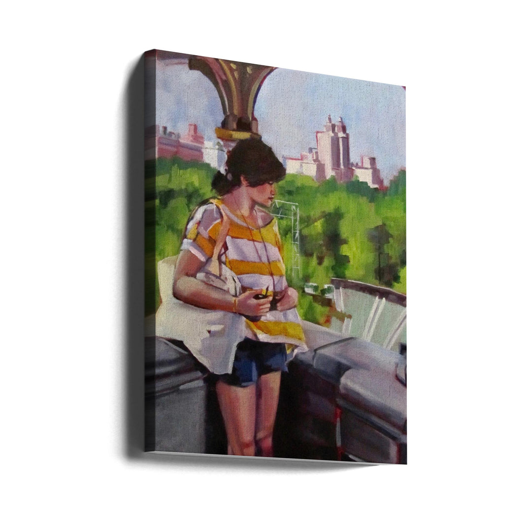 Overlooking Park - Stretched Canvas, Poster or Fine Art Print I Heart Wall Art