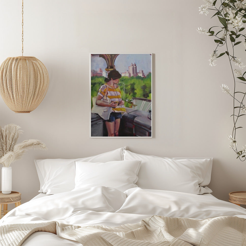 Overlooking Park - Stretched Canvas, Poster or Fine Art Print I Heart Wall Art