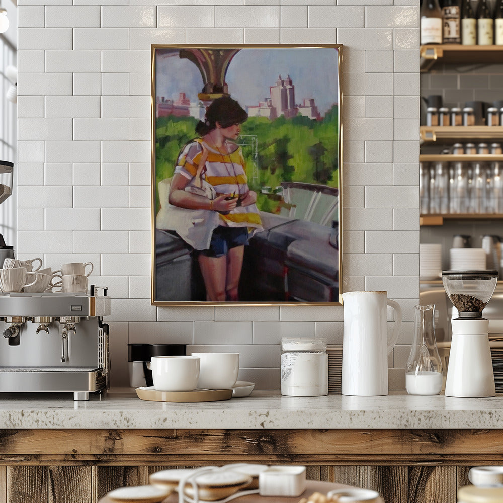 Overlooking Park - Stretched Canvas, Poster or Fine Art Print I Heart Wall Art