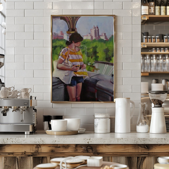 Overlooking Park - Stretched Canvas, Poster or Fine Art Print I Heart Wall Art