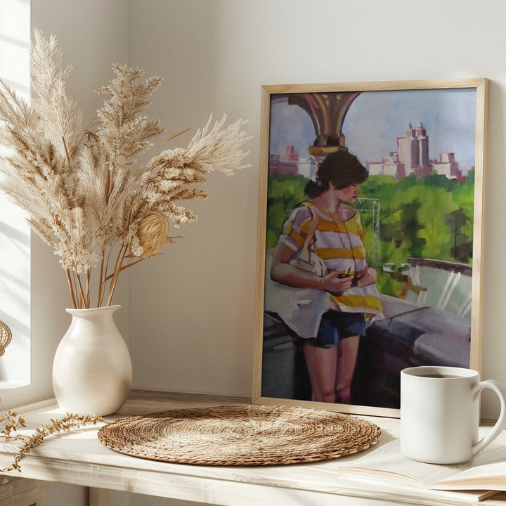 Overlooking Park - Stretched Canvas, Poster or Fine Art Print I Heart Wall Art