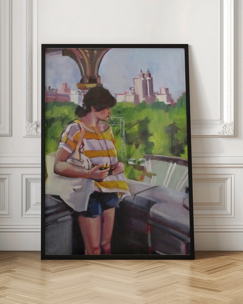 Overlooking Park - Stretched Canvas, Poster or Fine Art Print I Heart Wall Art