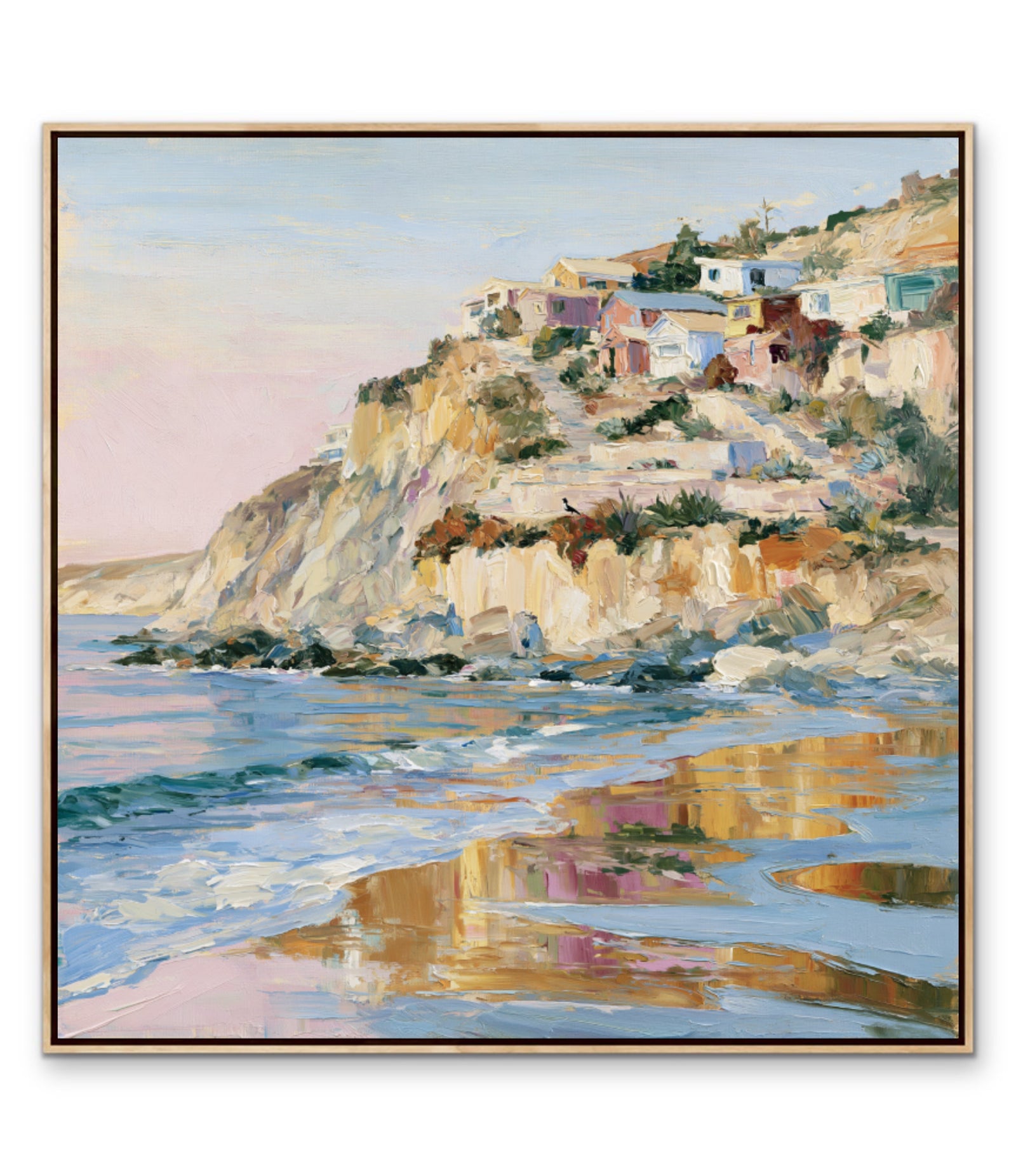 Overlooking the Blue by IHeartStudio - Australian Contemporary Coastal Landscape Canvas Print