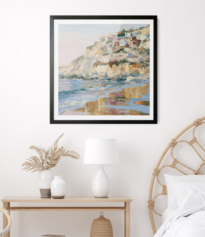 Overlooking the Blue by IHeartStudio - Australian Contemporary Coastal Landscape Canvas Print