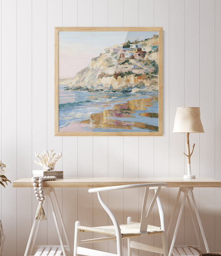 Overlooking the Blue by IHeartStudio - Australian Contemporary Coastal Landscape Canvas Print