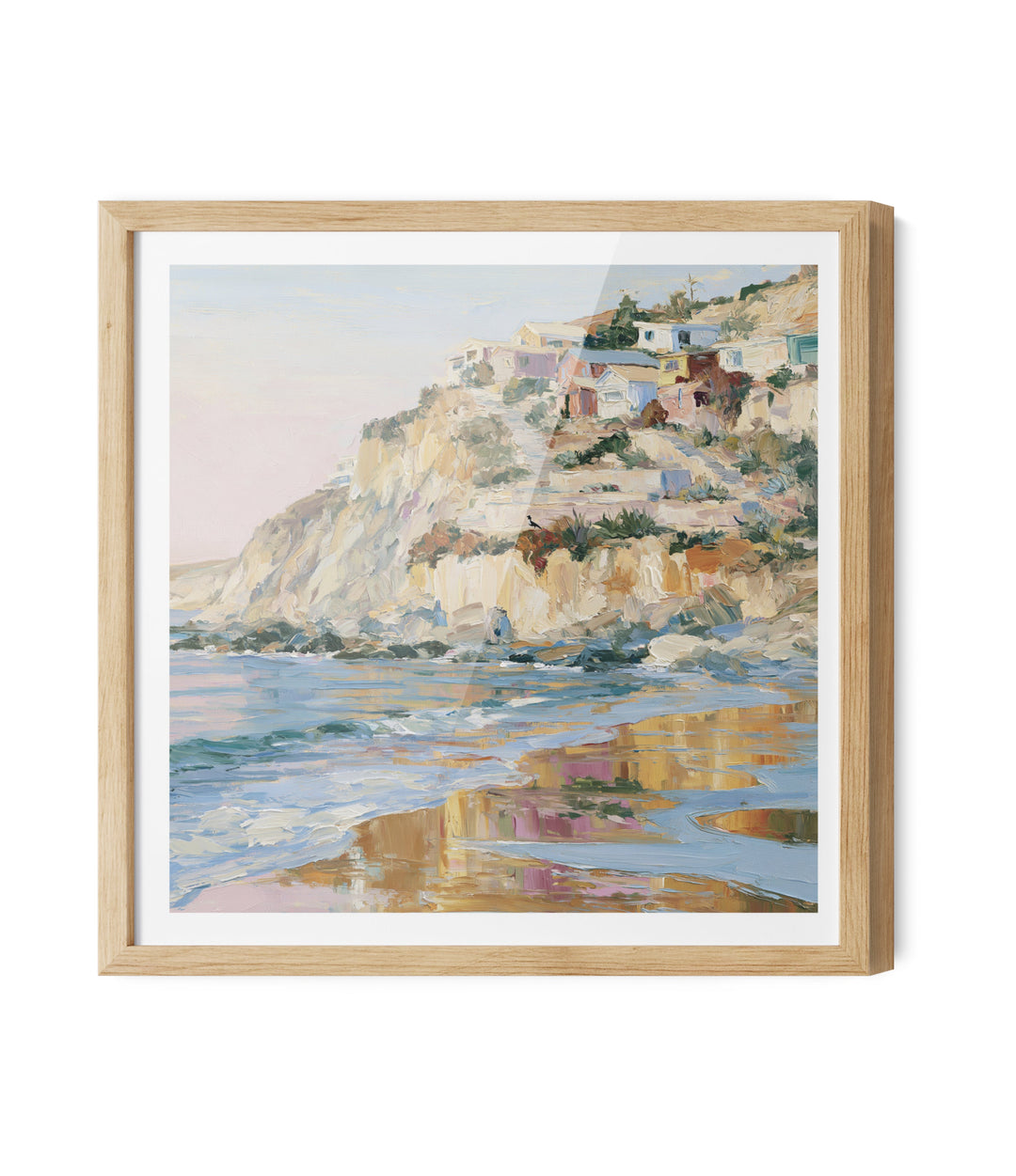 Overlooking the Blue by IHeartStudio - Australian Contemporary Coastal Landscape Canvas Print