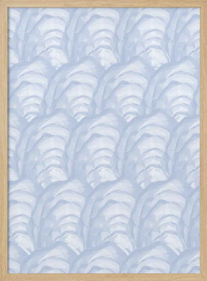 Oyster Shells - Stretched Canvas, Poster or Fine Art Print I Heart Wall Art