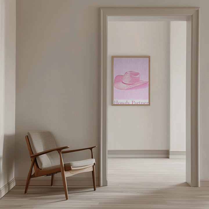 P&amp;c Howdypartner Copy - Stretched Canvas, Poster or Fine Art Print I Heart Wall Art