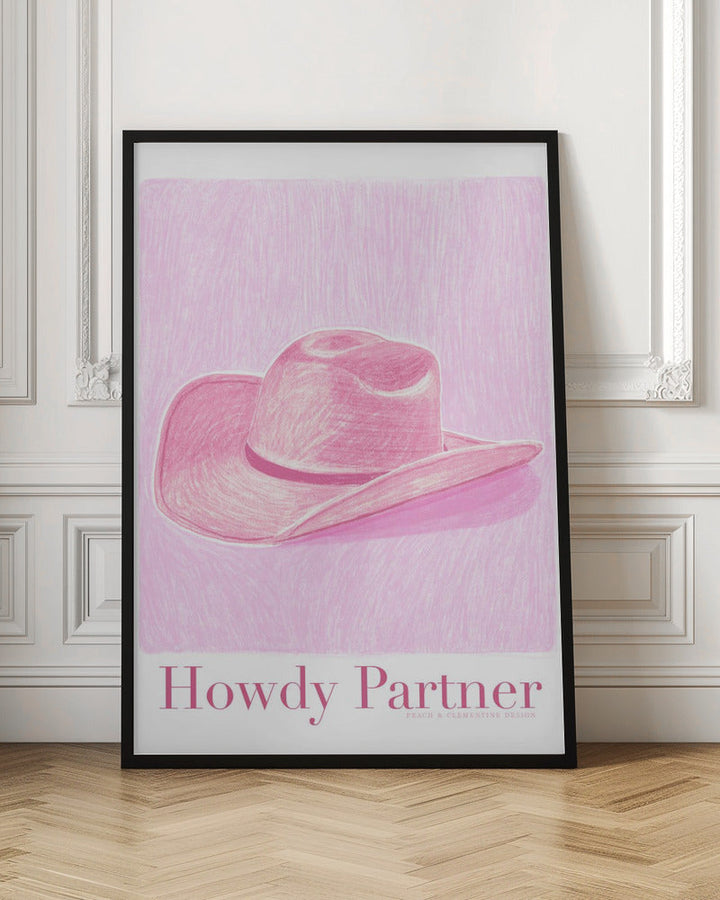 P&amp;c Howdypartner Copy - Stretched Canvas, Poster or Fine Art Print I Heart Wall Art