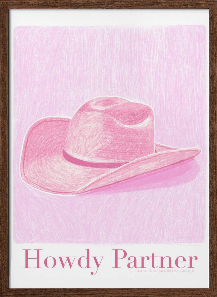 P&amp;c Howdypartner Copy - Stretched Canvas, Poster or Fine Art Print I Heart Wall Art