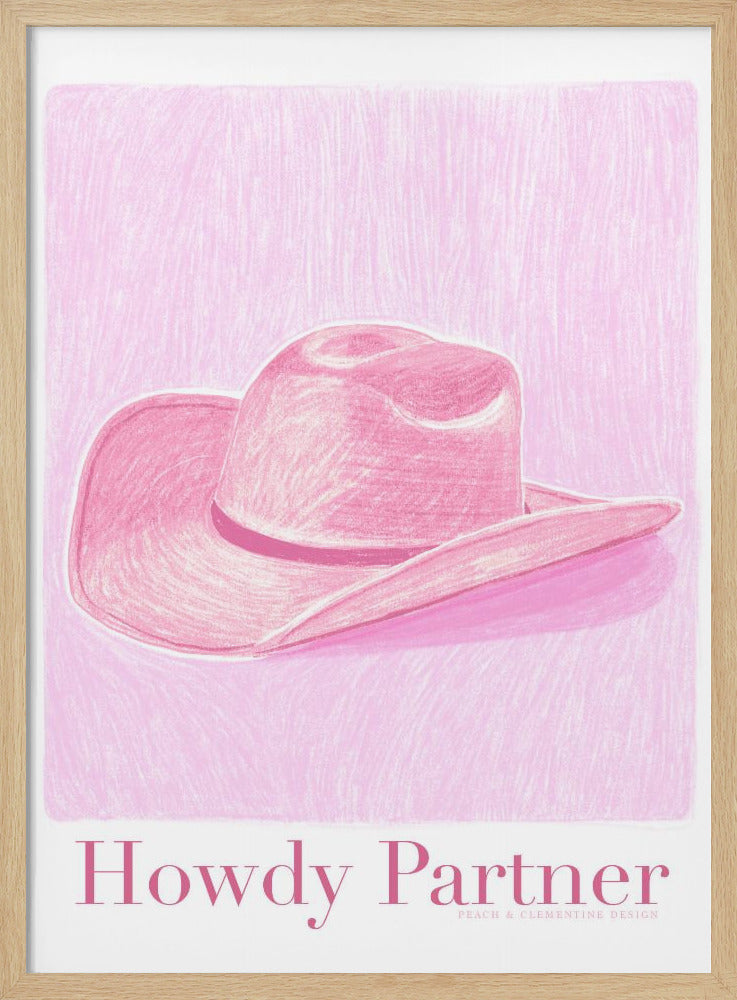 P&amp;c Howdypartner Copy - Stretched Canvas, Poster or Fine Art Print I Heart Wall Art