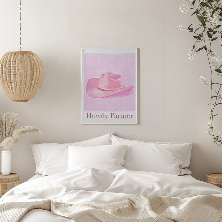 P&amp;c Howdypartner Copy - Stretched Canvas, Poster or Fine Art Print I Heart Wall Art