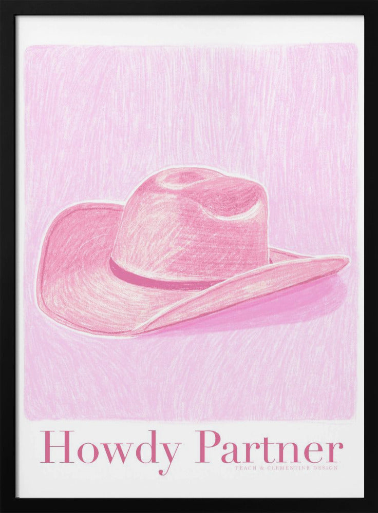 P&c Howdypartner Copy - Stretched Canvas, Poster or Fine Art Print I Heart Wall Art