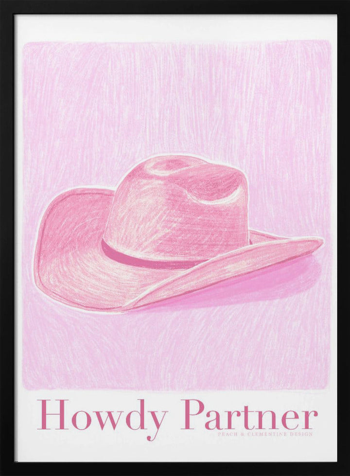 P&amp;c Howdypartner Copy - Stretched Canvas, Poster or Fine Art Print I Heart Wall Art