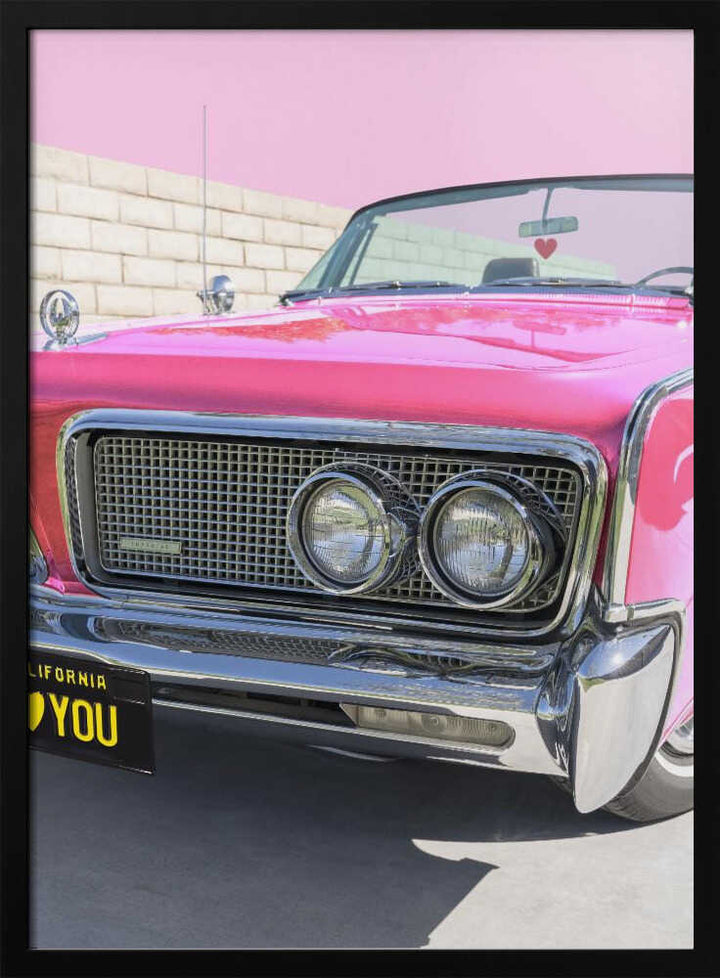 P.S. I Love You - Stretched Canvas, Poster or Fine Art Print - I Heart Wall Art - Poster Print, Canvas Print or Framed Art Print