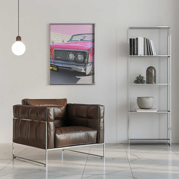 P.S. I Love You - Stretched Canvas, Poster or Fine Art Print - I Heart Wall Art - Poster Print, Canvas Print or Framed Art Print