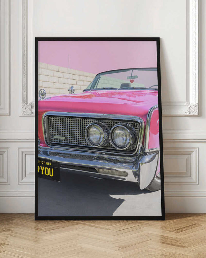 P.S. I Love You - Stretched Canvas, Poster or Fine Art Print - I Heart Wall Art - Poster Print, Canvas Print or Framed Art Print