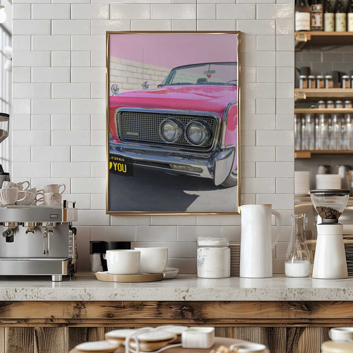 P.S. I Love You - Stretched Canvas, Poster or Fine Art Print - I Heart Wall Art - Poster Print, Canvas Print or Framed Art Print