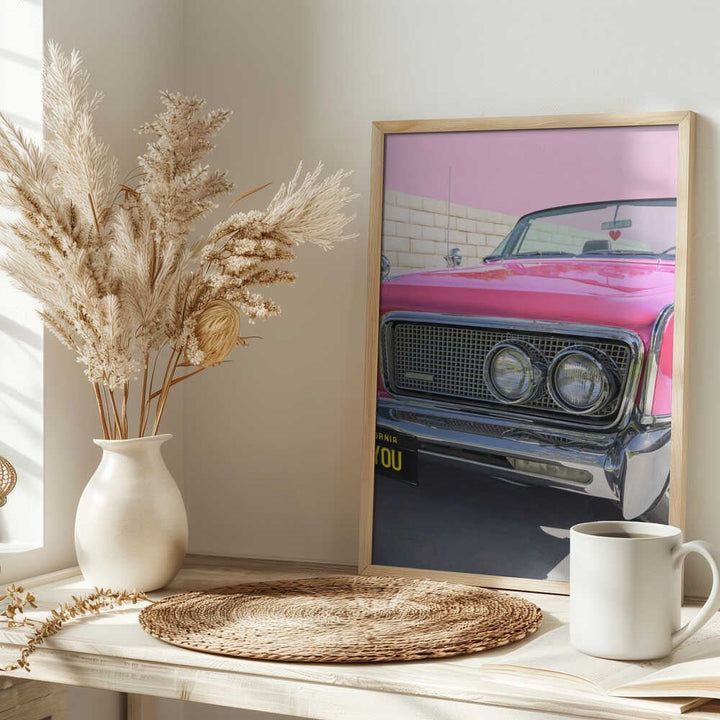 P.S. I Love You - Stretched Canvas, Poster or Fine Art Print - I Heart Wall Art - Poster Print, Canvas Print or Framed Art Print