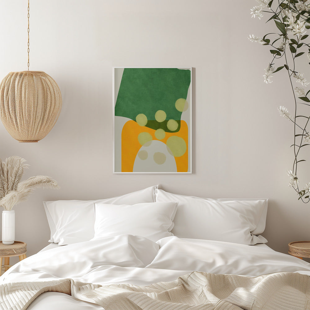 Painted Lines 9 Kopie - Stretched Canvas, Poster or Fine Art Print I Heart Wall Art