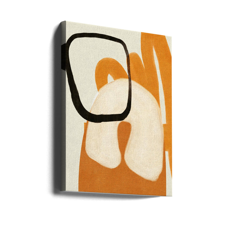 Painted Lines Desatur2 Kopie - Stretched Canvas, Poster or Fine Art Print I Heart Wall Art