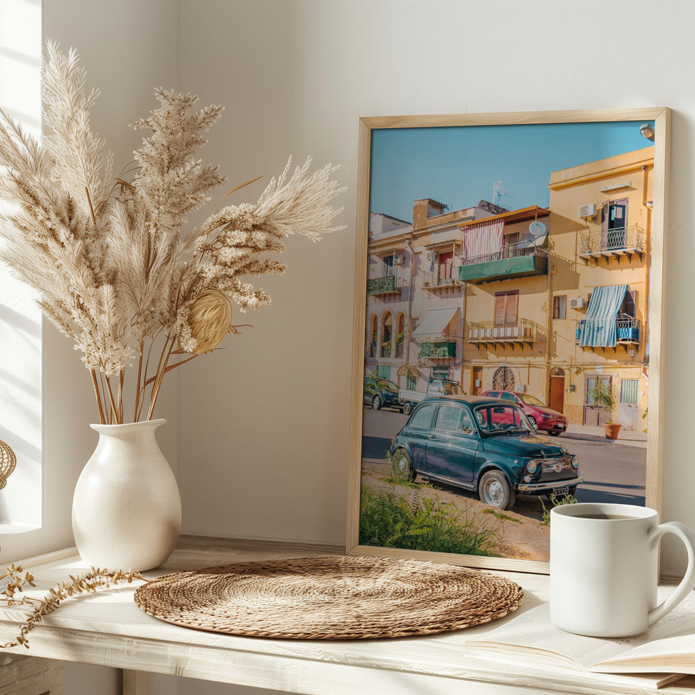 Palermo Street - Stretched Canvas, Poster or Fine Art Print I Heart Wall Art