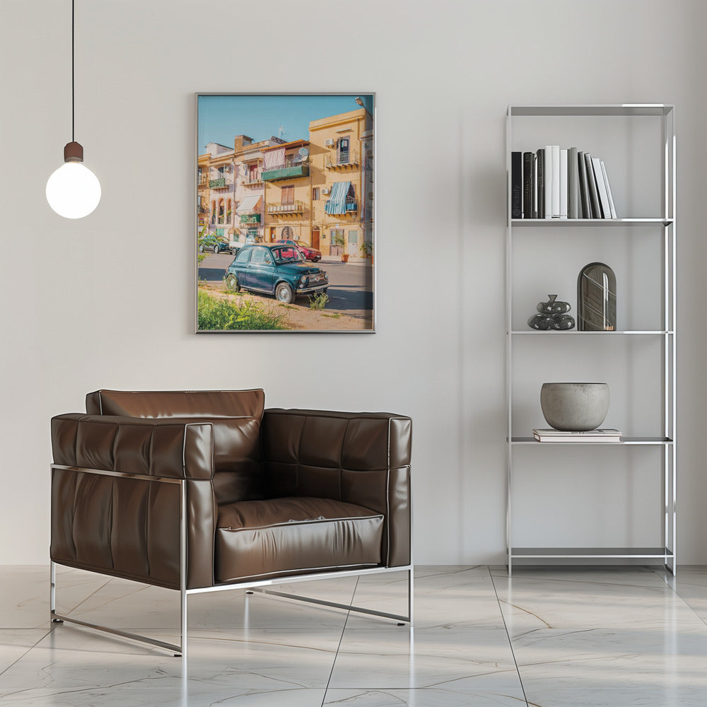 Palermo Street - Stretched Canvas, Poster or Fine Art Print I Heart Wall Art