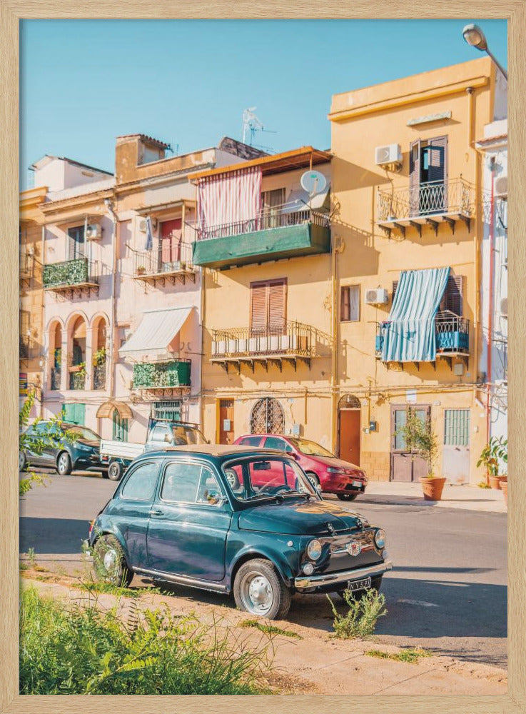 Palermo Street - Stretched Canvas, Poster or Fine Art Print I Heart Wall Art