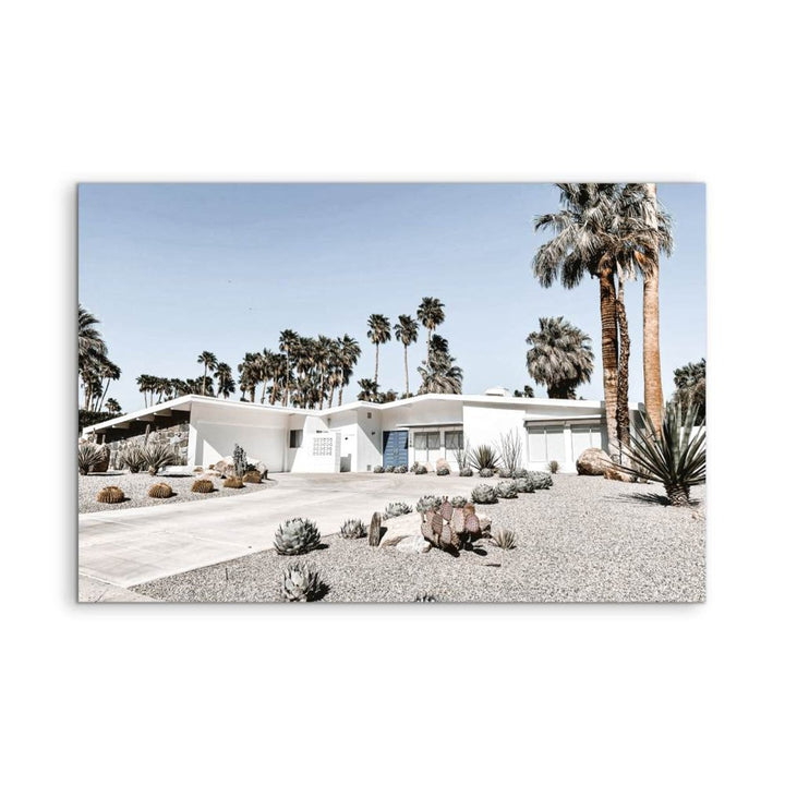 Palm Springs Home - Photographic Print of Palm Springs Home in Mid Century Style - I Heart Wall Art - Poster Print, Canvas Print or Framed Art Print