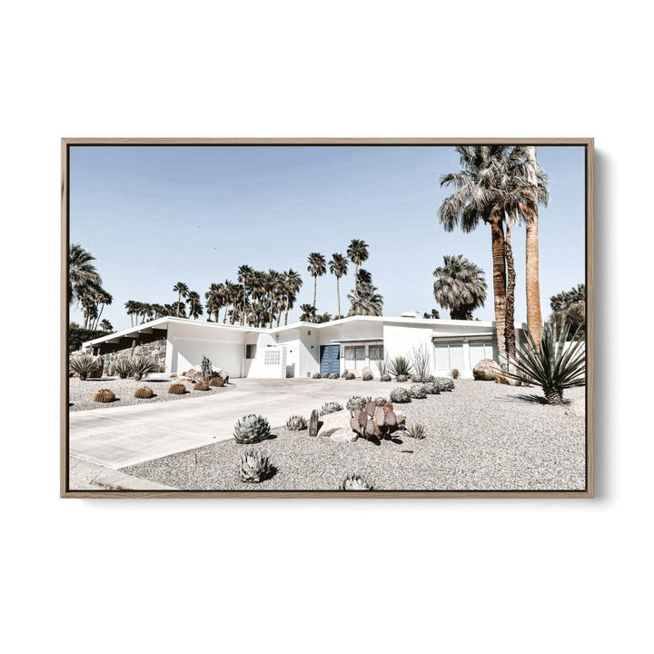 Palm Springs Home - Photographic Print of Palm Springs Home in Mid Century Style - I Heart Wall Art - Poster Print, Canvas Print or Framed Art Print